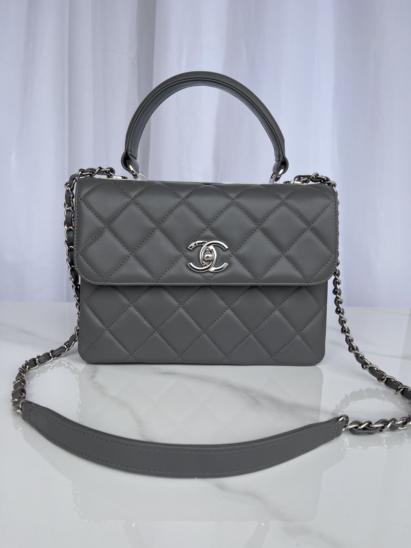 Ch**el top handle bags